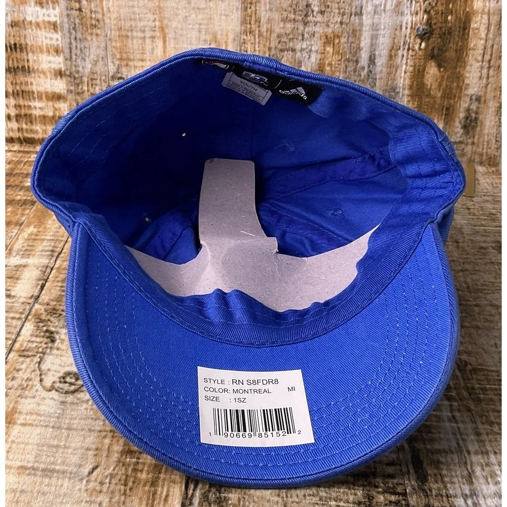 MLS Montreal Impact Boys YOUTH Fitted Adidas Hat NEW